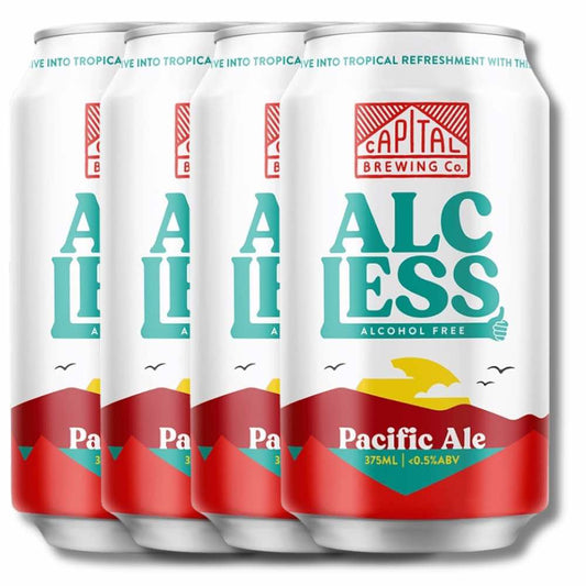 Capital Brewing Alc-Less Pacific Ale 375ml - Capital Brewing Co. - Craftzero