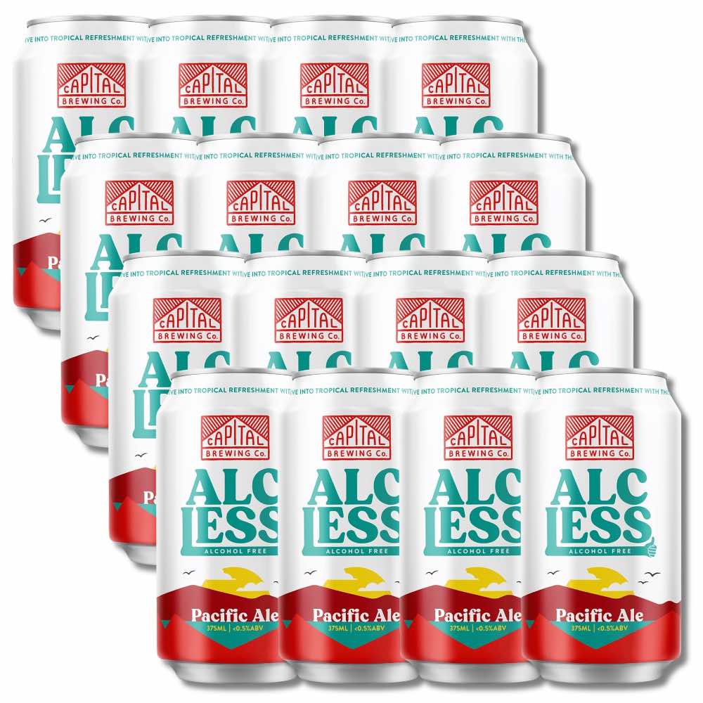 Capital Brewing Alc-Less Pacific Ale 375ml - Capital Brewing Co. - Craftzero