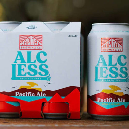 Capital Brewing Alc-Less Pacific Ale 375ml - Capital Brewing Co. - Craftzero