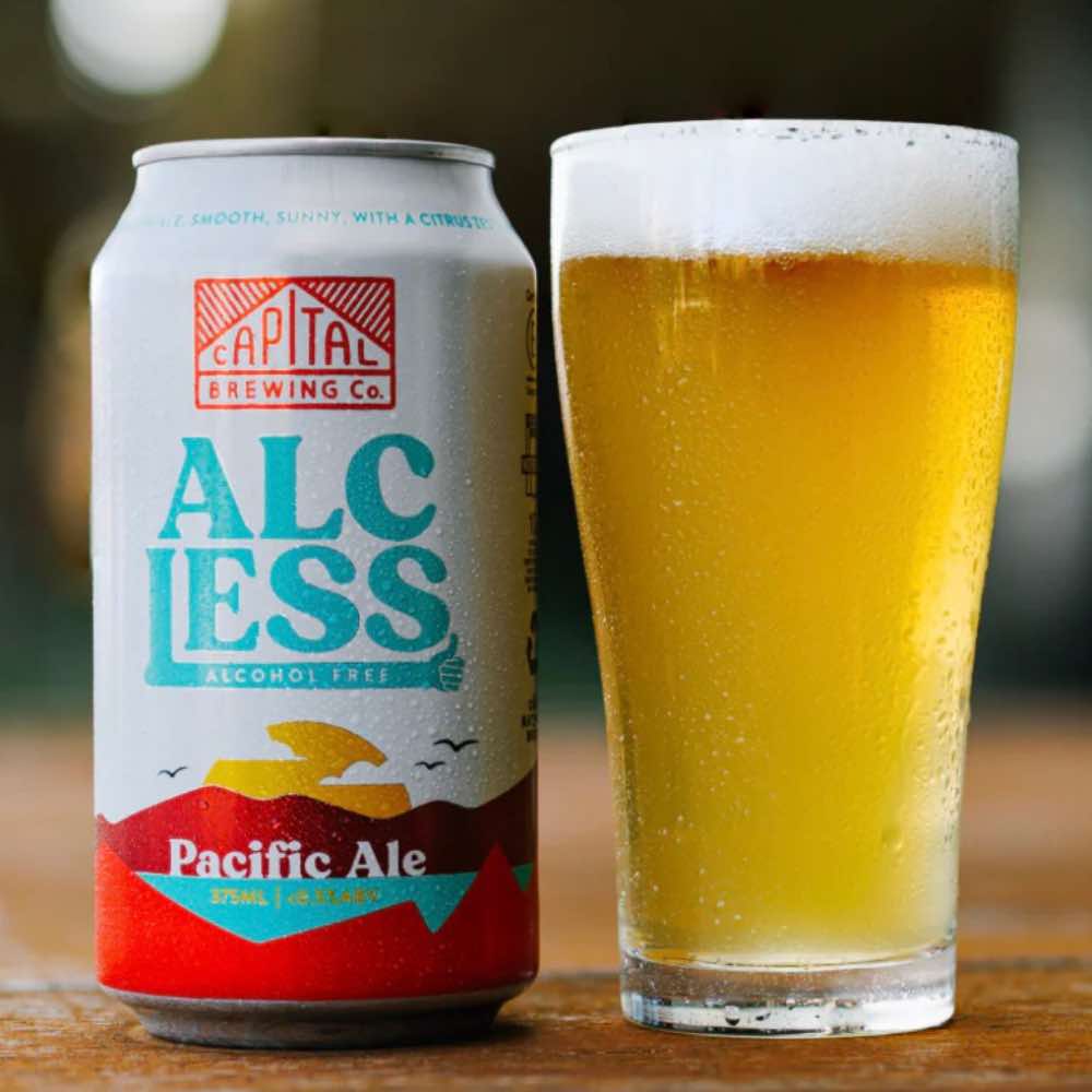 Capital Brewing Alc-Less Pacific Ale 375ml - Capital Brewing Co. - Craftzero