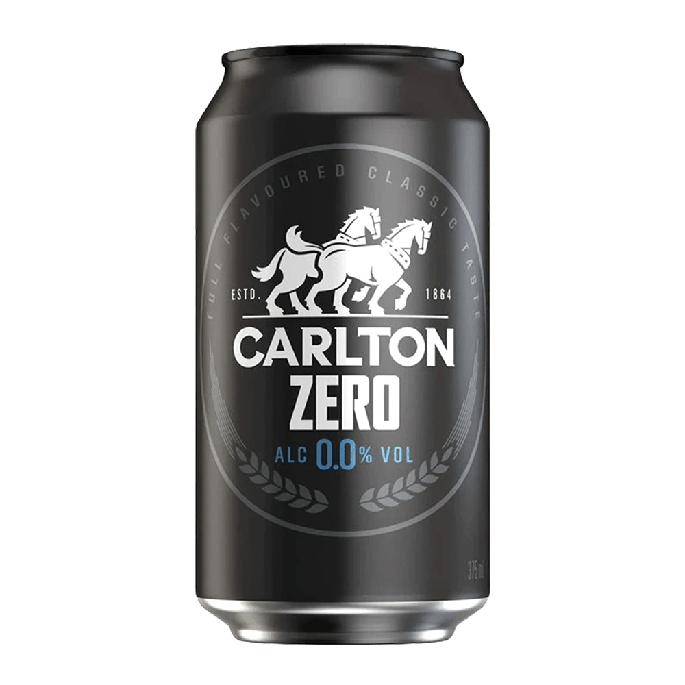 Carlton Zero Lager 375ml - Carlton Draught - Craftzero
