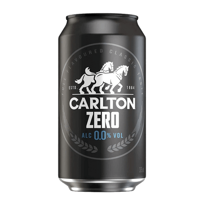 Carlton Zero Lager 375ml - Carlton Draught - Craftzero