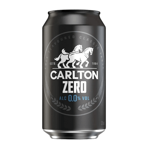 Carlton Zero Lager 375ml - Carlton Draught - Craftzero