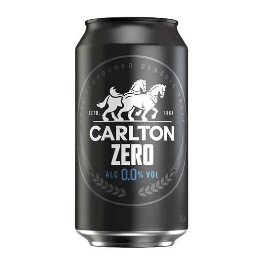 Carlton Zero Lager 375ml - Carlton Draught - Craftzero