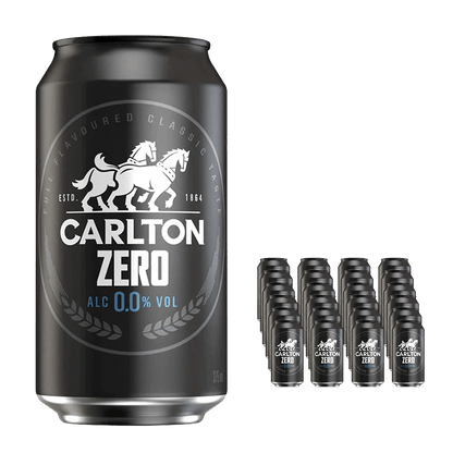 Carlton Zero Lager 375ml - Carlton Draught - Craftzero