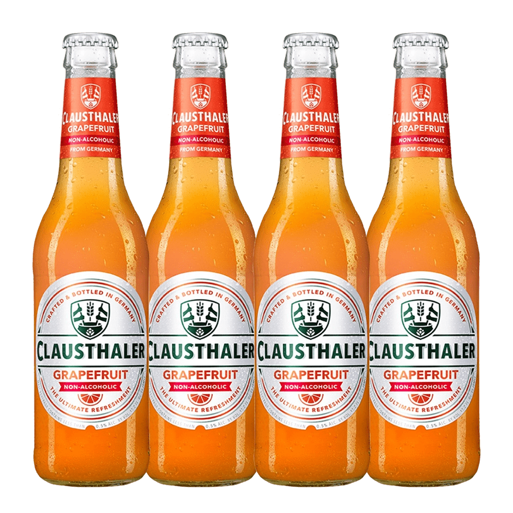 Clausthaler Grapefruit - Non-Alcoholic Beer 330mL - Clausthaler - Craftzero
