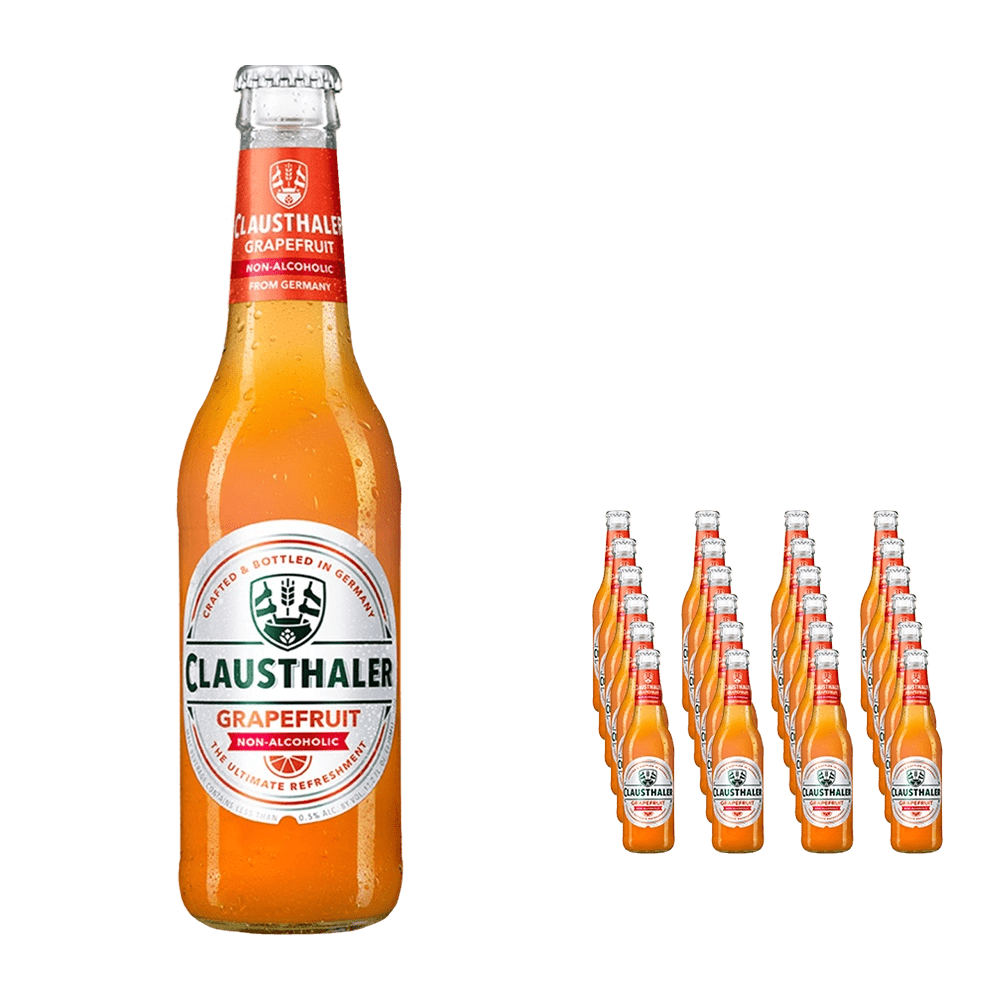 Clausthaler Grapefruit - Non-Alcoholic Beer 330mL - Clausthaler - Craftzero
