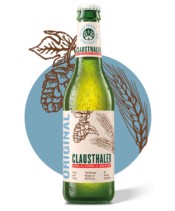 Clausthaler Original Pilsner Non-Alc 330ml (Germany) - Clausthaler - Craftzero