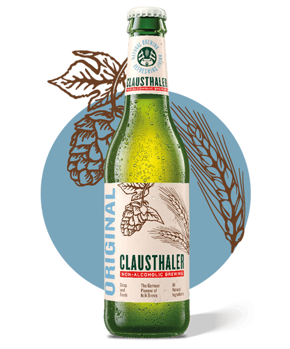 Clausthaler Original Pilsner Non-Alc 330ml (Germany) - Clausthaler - Craftzero