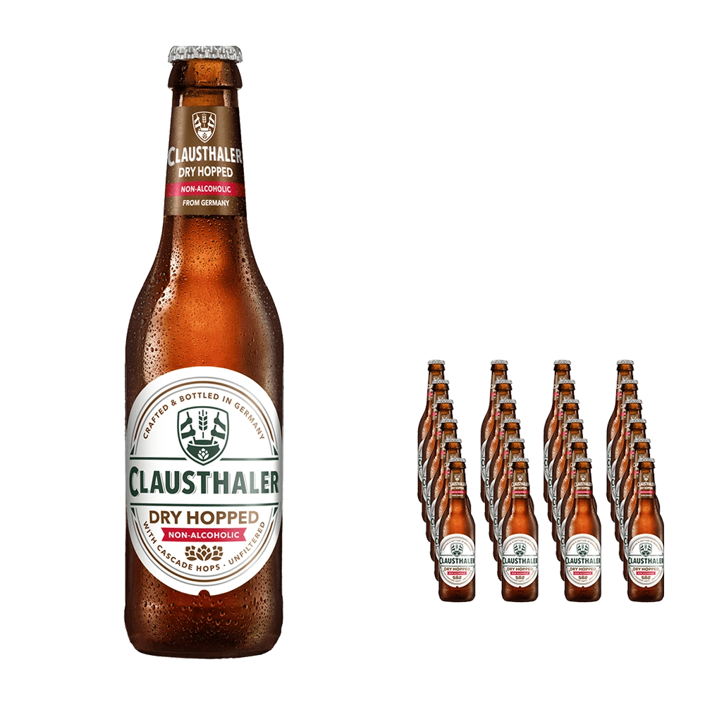 Clausthaler Unfiltered Dry Hopped Non-Alc Beer 330mL - Clausthaler - Craftzero