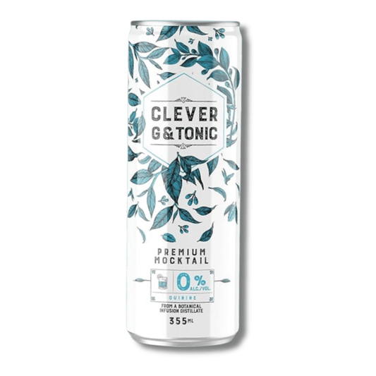 Clever Mocktails Non Alcoholic Gin & Tonic 355ml - Clever Mocktails - Craftzero
