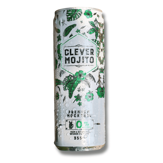 Clever Mocktails Non Alcoholic Mojito 355ml - Clever Mocktails - Craftzero