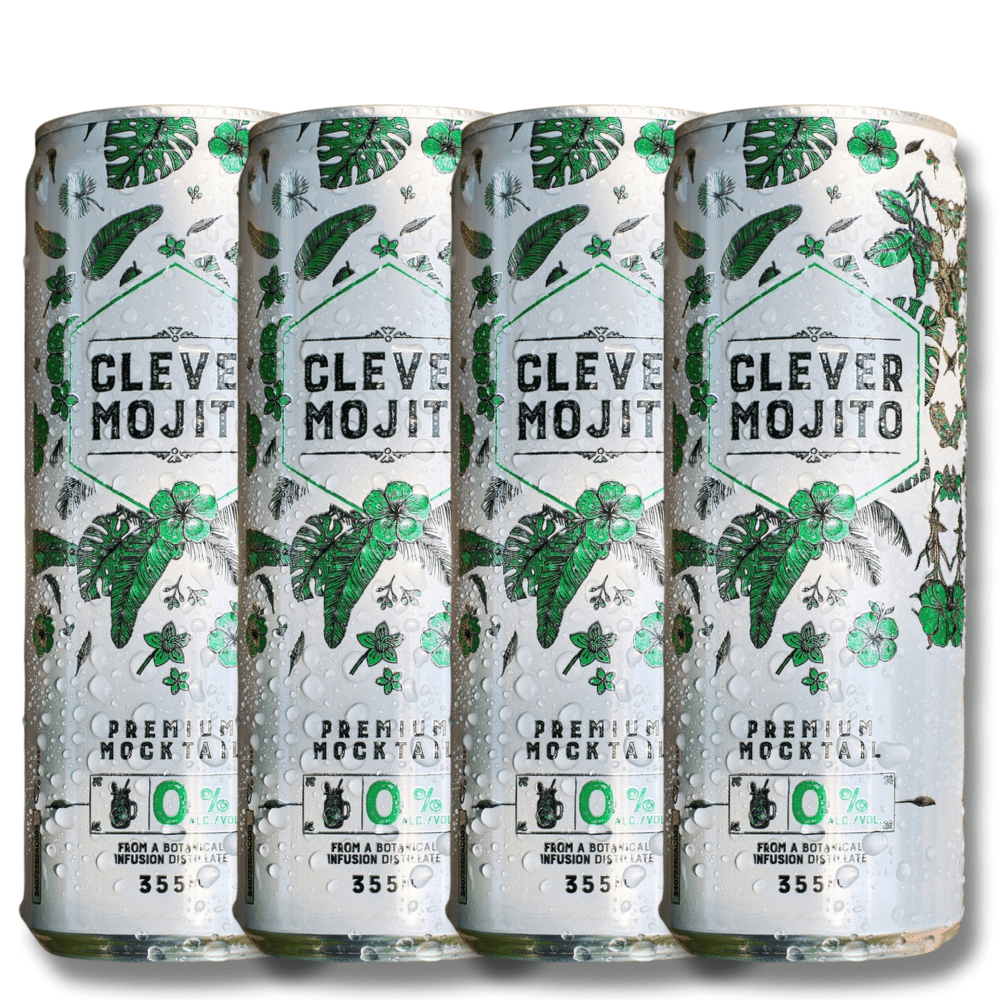 Clever Mocktails Non Alcoholic Mojito 355ml - Clever Mocktails - Craftzero