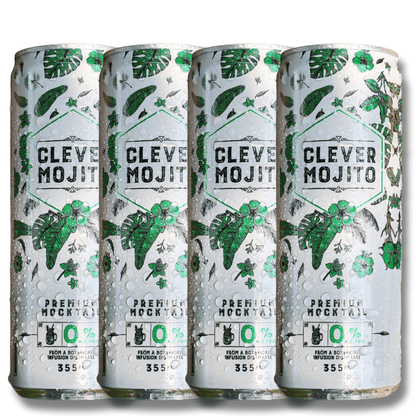 Clever Mocktails Non Alcoholic Mojito 355ml - Clever Mocktails - Craftzero