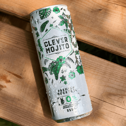 Clever Mocktails Non Alcoholic Mojito 355ml - Clever Mocktails - Craftzero