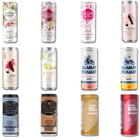 Craftzero Ultimate Zero Alcohol RTD Sampler May/June Bundle (12 Pack Bundle) - Craftzero - Craftzero