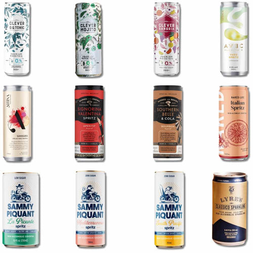 Craftzero Ultimate Zero Alcohol RTD Sampler Sep/Oct Bundle (12 Pack Bundle) - Craftzero - Craftzero