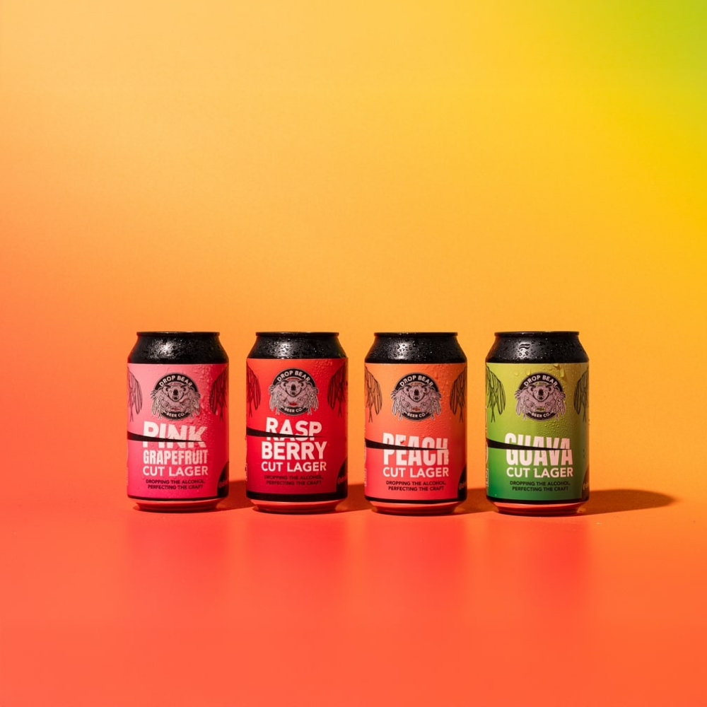 Drop Bear Non-Alcoholic Cut Lager Mixed Pack 330ml (16 Pack) - Drop Bear - Craftzero