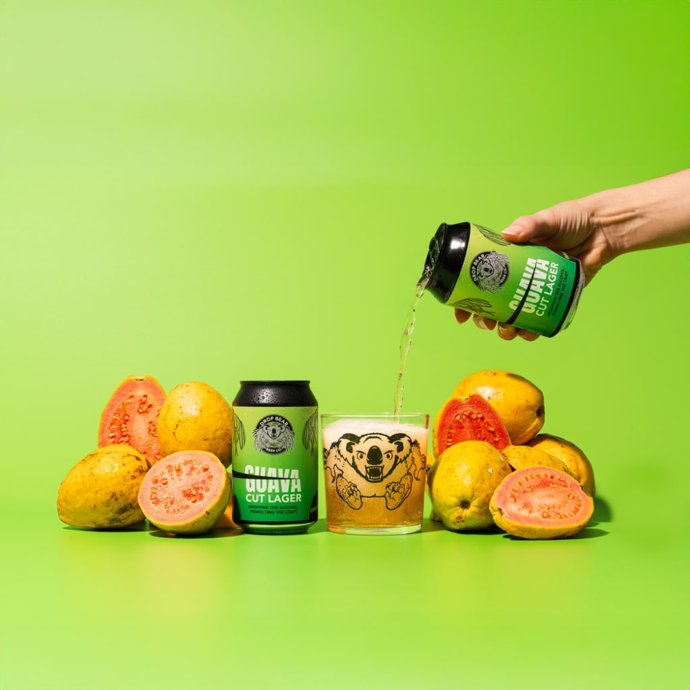 Drop Bear Non-Alcoholic Guava Cut Lager 330ml - Drop Bear - Craftzero