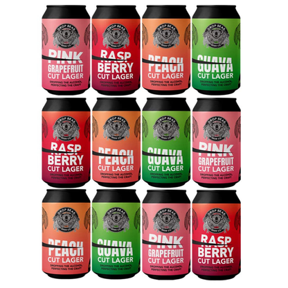 Drop Bear Non-Alcoholic Cut Lager Mixed Pack 330ml (16 Pack) - Drop Bear - Craftzero
