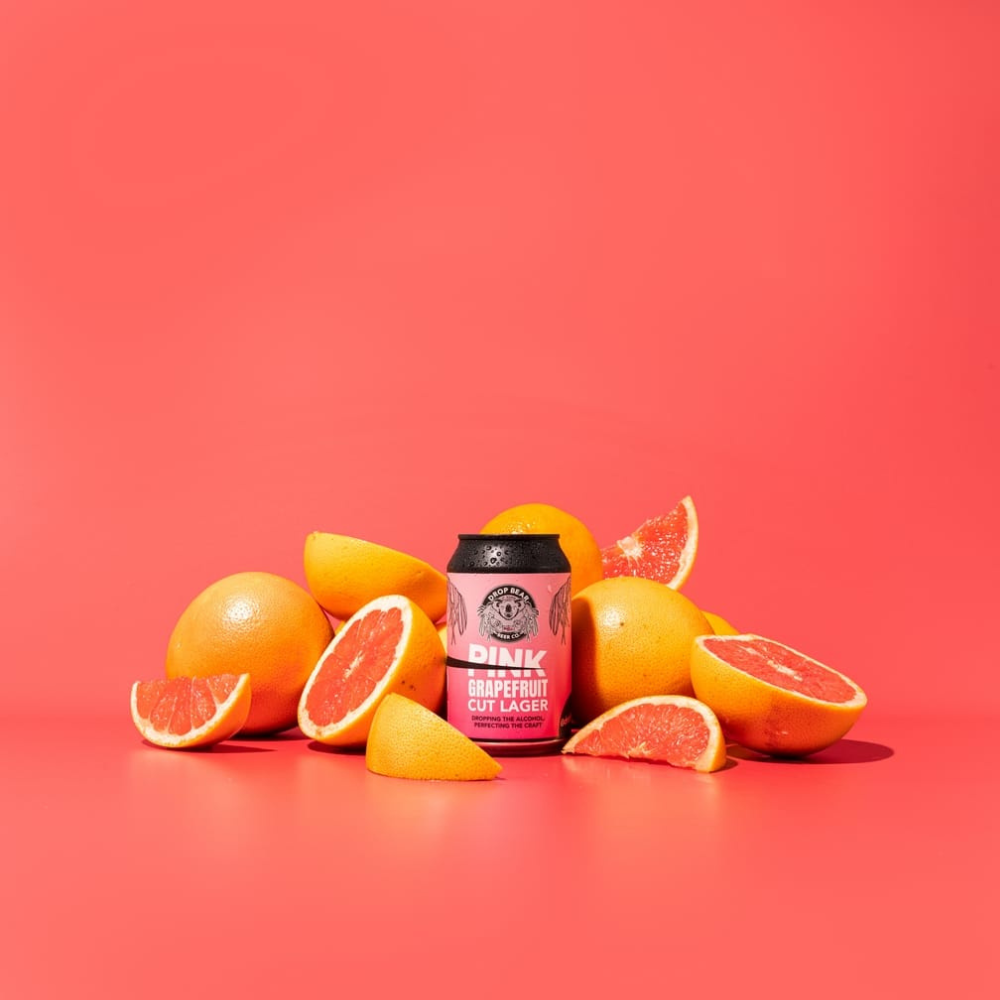 Drop Bear Non-Alcoholic Pink Grapefruit Cut Lager 330ml - Drop Bear - Craftzero