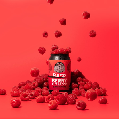 Drop Bear Non-Alcoholic Raspberry Cut Lager 330ml - Drop Bear - Craftzero