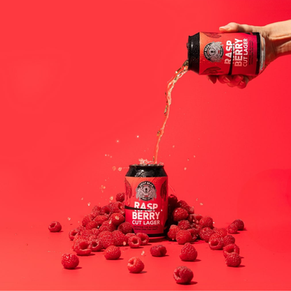 Drop Bear Non-Alcoholic Raspberry Cut Lager 330ml - Drop Bear - Craftzero