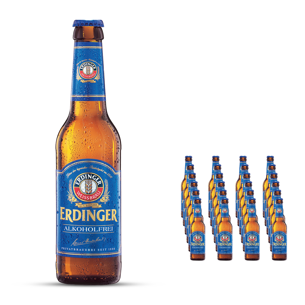 Erdinger Alcohol Free Wheat Beer 330mL - Erdinger - Craftzero