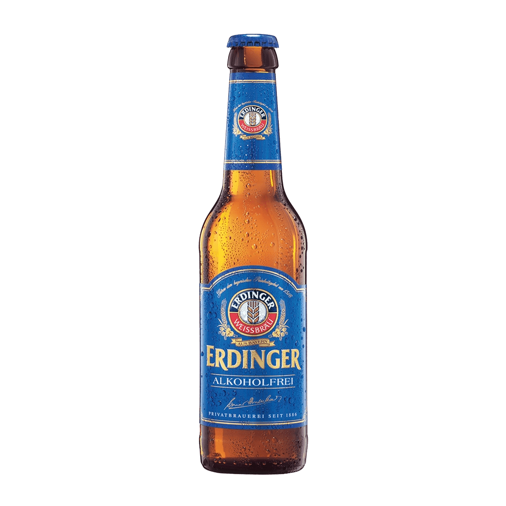 Erdinger Alcohol Free Wheat Beer 330mL (Germany) - Erdinger - Craftzero