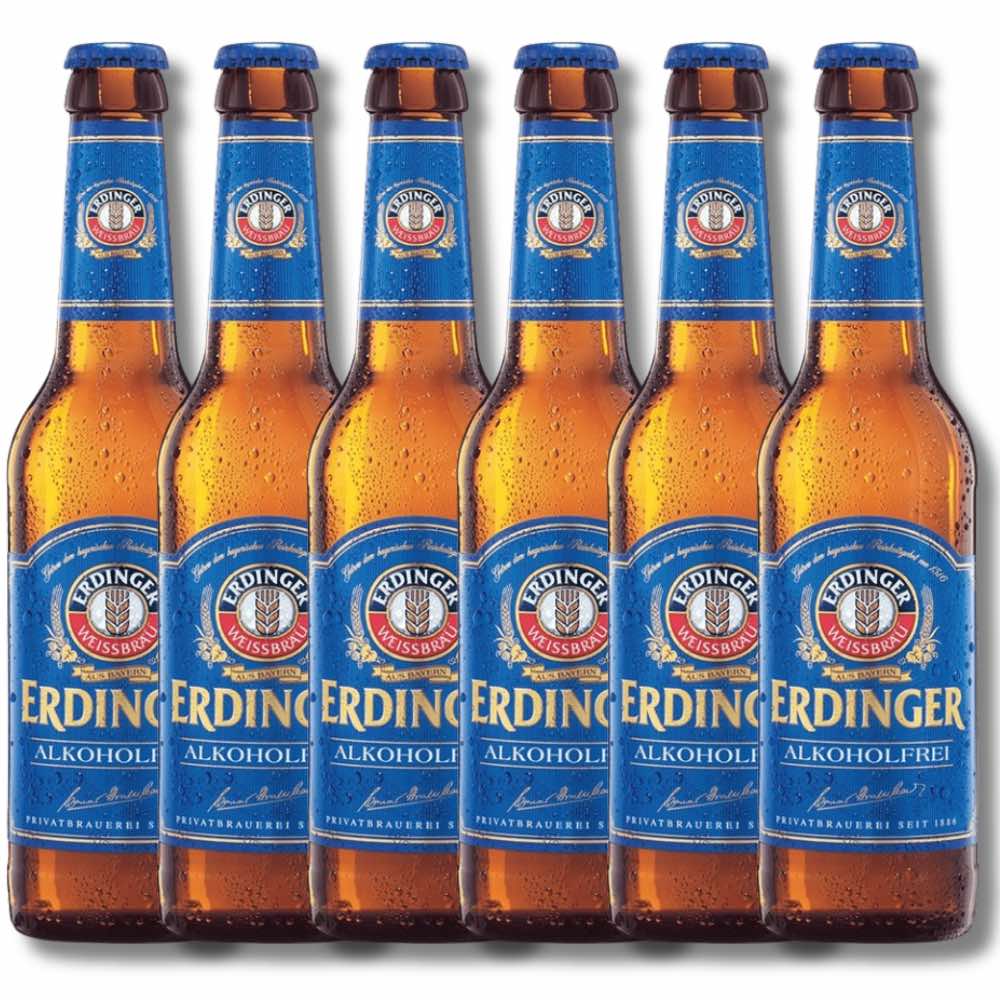 Erdinger Alcohol Free Wheat Beer 330ml (Germany) - Erdinger - Craftzero