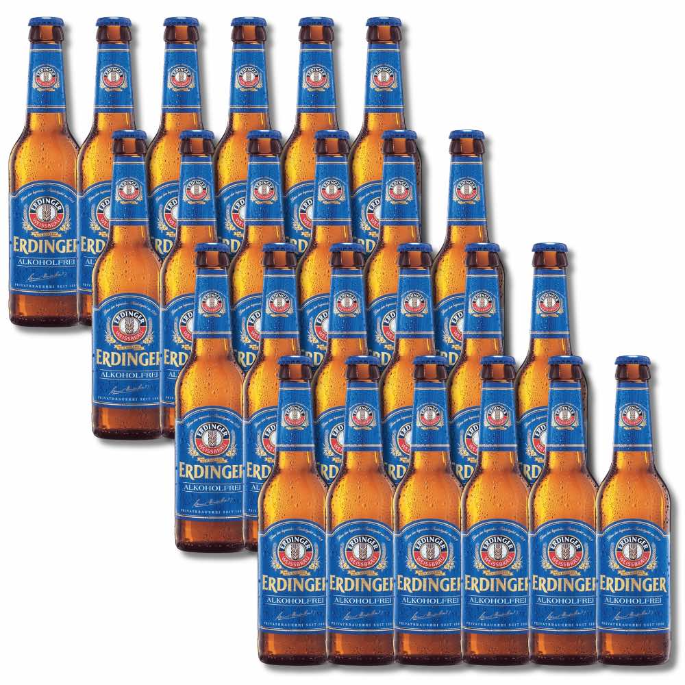 Erdinger Alcohol Free Wheat Beer 330ml (Germany) - Erdinger - Craftzero