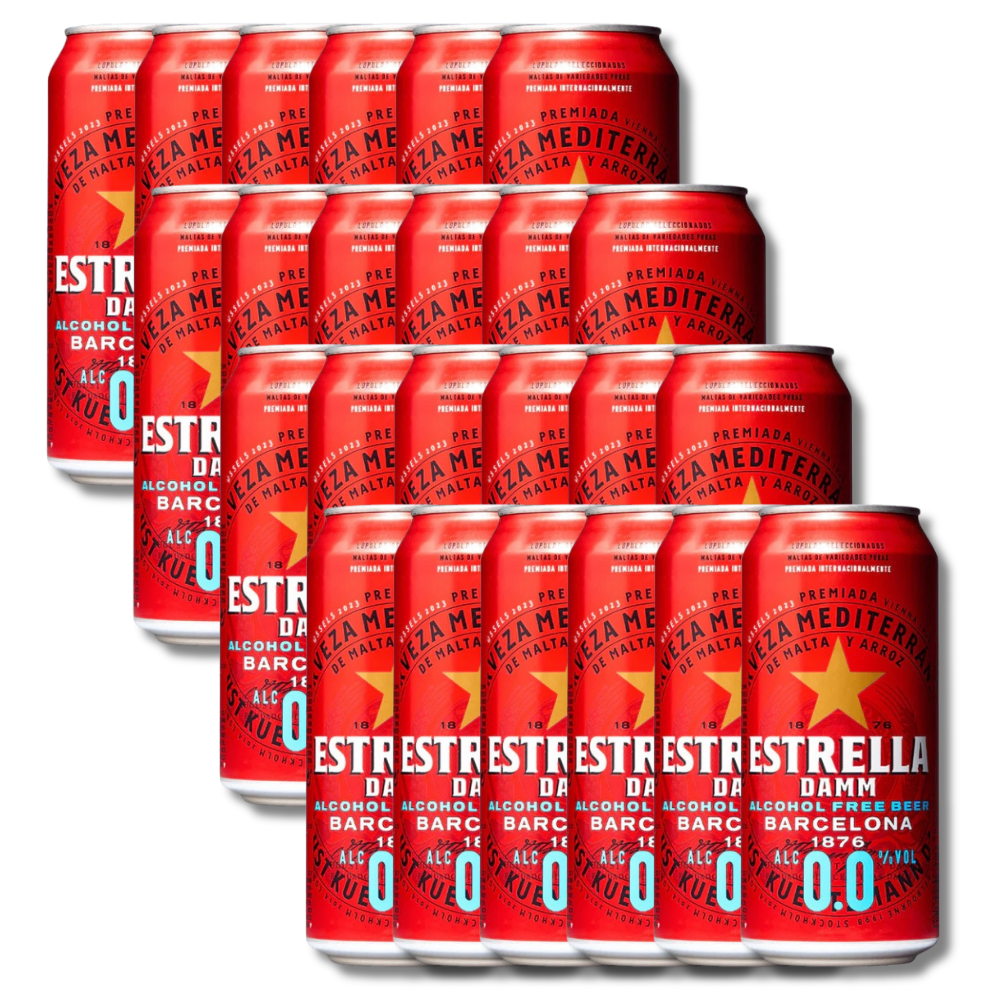 Estrella Damm Alcohol Free Beer 440ml - Estrella Damm - Craftzero