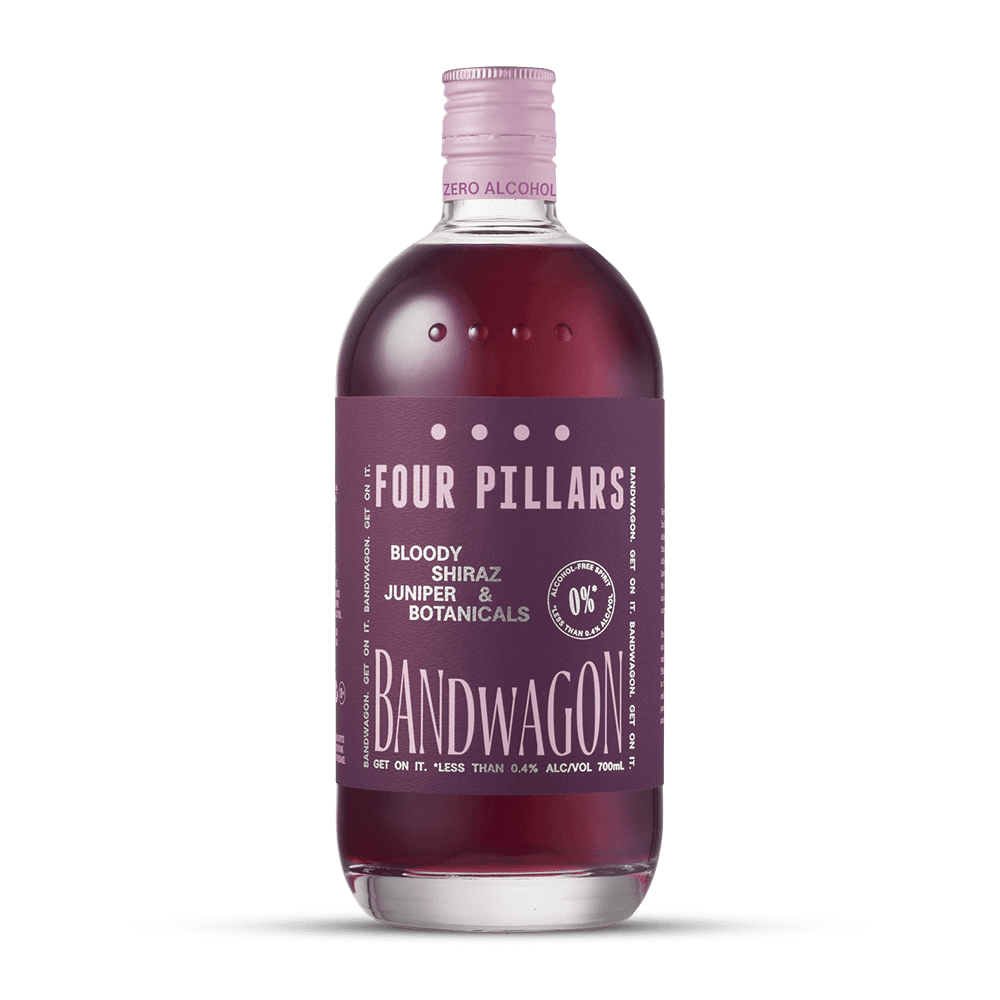 Four Pillars Bandwagon Bloody Shiraz Alcohol Free Gin 700ml - Four Pillars - Craftzero