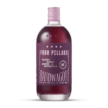 Four Pillars Bandwagon Bloody Shiraz Alcohol Free Gin 700ml - Four Pillars - Craftzero