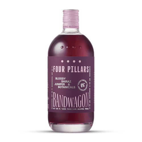 Four Pillars Bandwagon Bloody Shiraz Alcohol Free Gin 700ml - Four Pillars - Craftzero