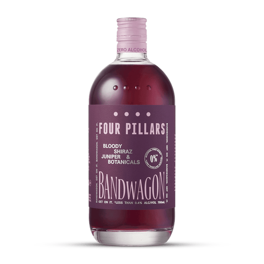 Four Pillars Bandwagon Bloody Shiraz Alcohol Free Gin 700ml - Four Pillars - Craftzero