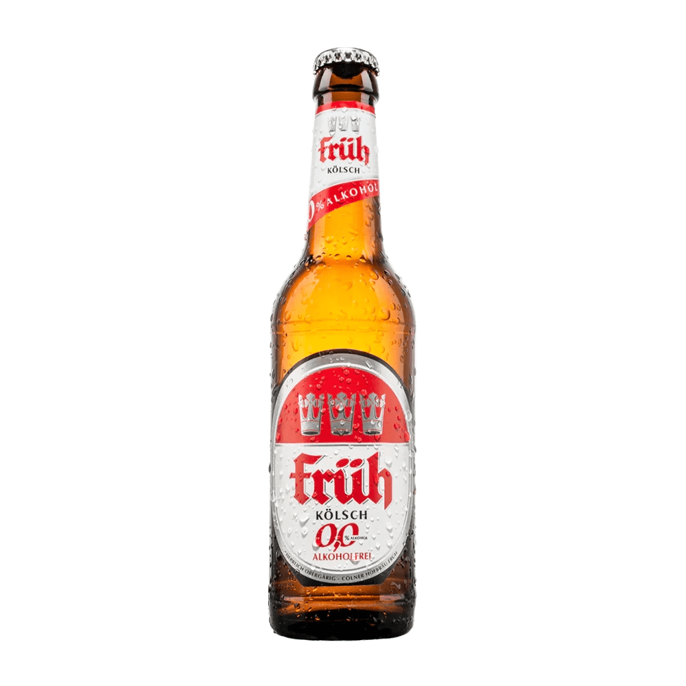 Früh Kölsch 0.0 Beer 330mL (Germany) - Früh Brewery - Craftzero