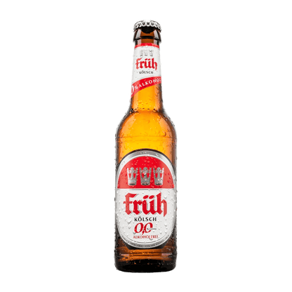 Früh Kölsch 0.0 Beer 330mL (Germany) - Früh Brewery - Craftzero