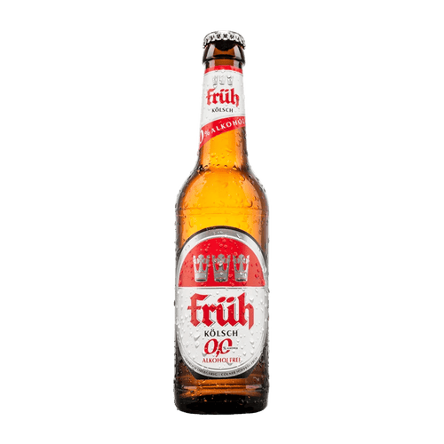 Früh Kölsch 0.0 Beer 330mL (Germany) - Früh Brewery - Craftzero