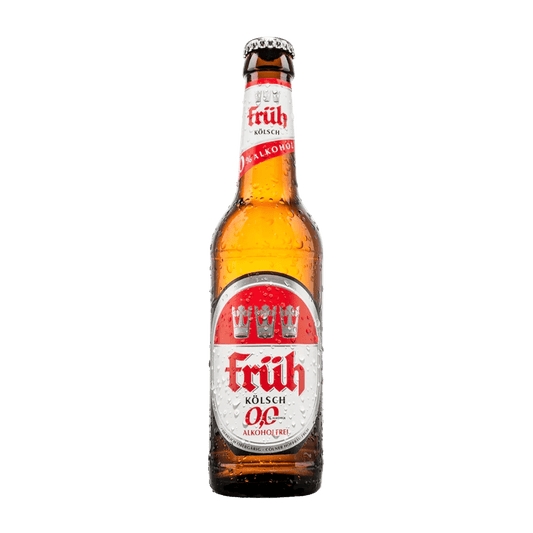 Früh Kölsch 0.0 Beer 330mL (Germany) - Früh Brewery - Craftzero