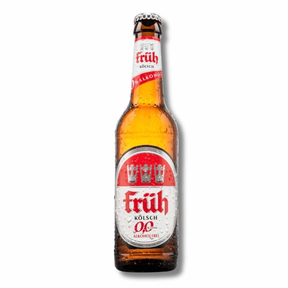 Früh Kölsch 0.0 Beer 330ml (Germany) - Früh Brewery - Craftzero