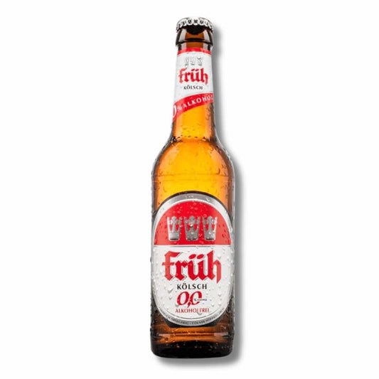 Früh Kölsch 0.0 Beer 330ml (Germany) - Früh Brewery - Craftzero