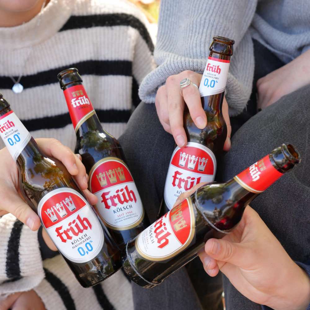 Früh Kölsch 0.0 Beer 330ml (Germany) - Früh Brewery - Craftzero