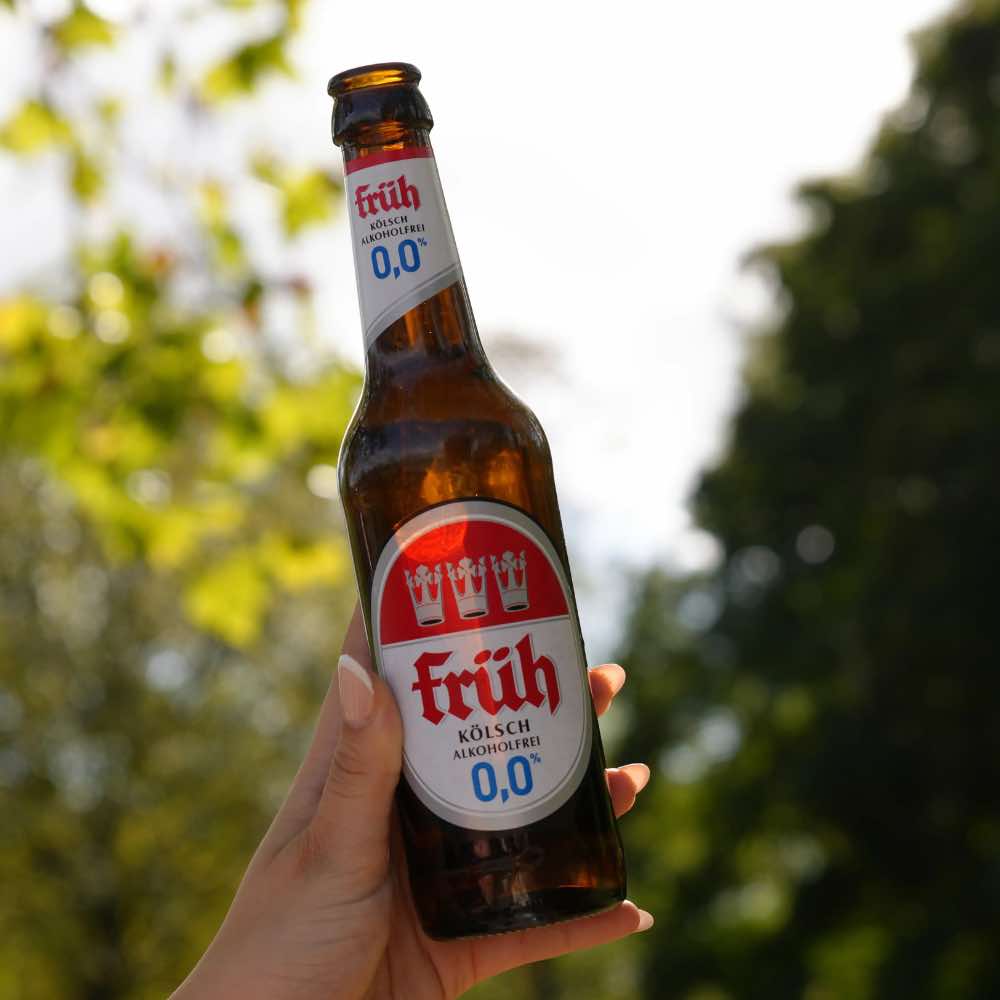 Früh Kölsch 0.0 Beer 330ml (Germany) - Früh Brewery - Craftzero