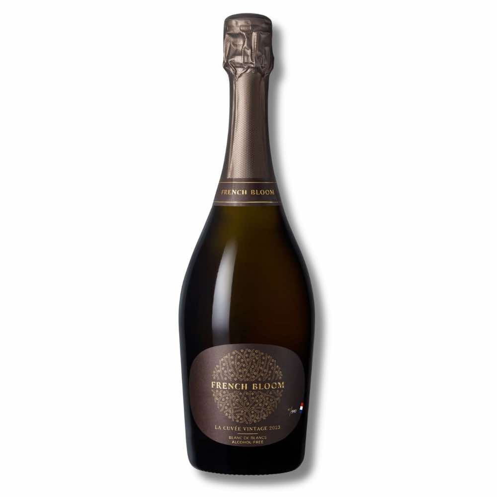 French Bloom La Cuvée Blanc de Blancs Vintage 2023 Alcohol Free Sparkling 750ml + FREE TOTE BAG - French Bloom - Craftzero