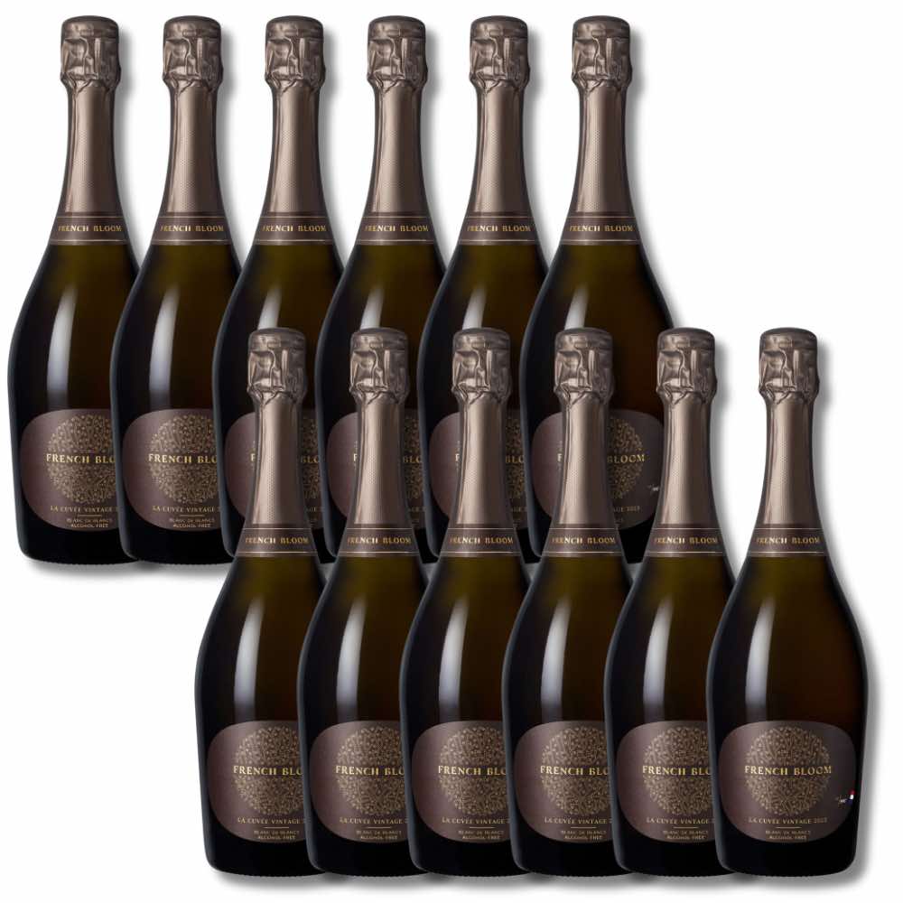 French Bloom La Cuvée Blanc de Blancs Vintage 2023 Alcohol Free Sparkling 750ml + FREE TOTE BAG - French Bloom - Craftzero