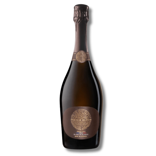 French Bloom La Cuvee Blanc de Blancs Vintage 2022 Alcohol Free Sparkling 750ml + FREE TOTE BAG