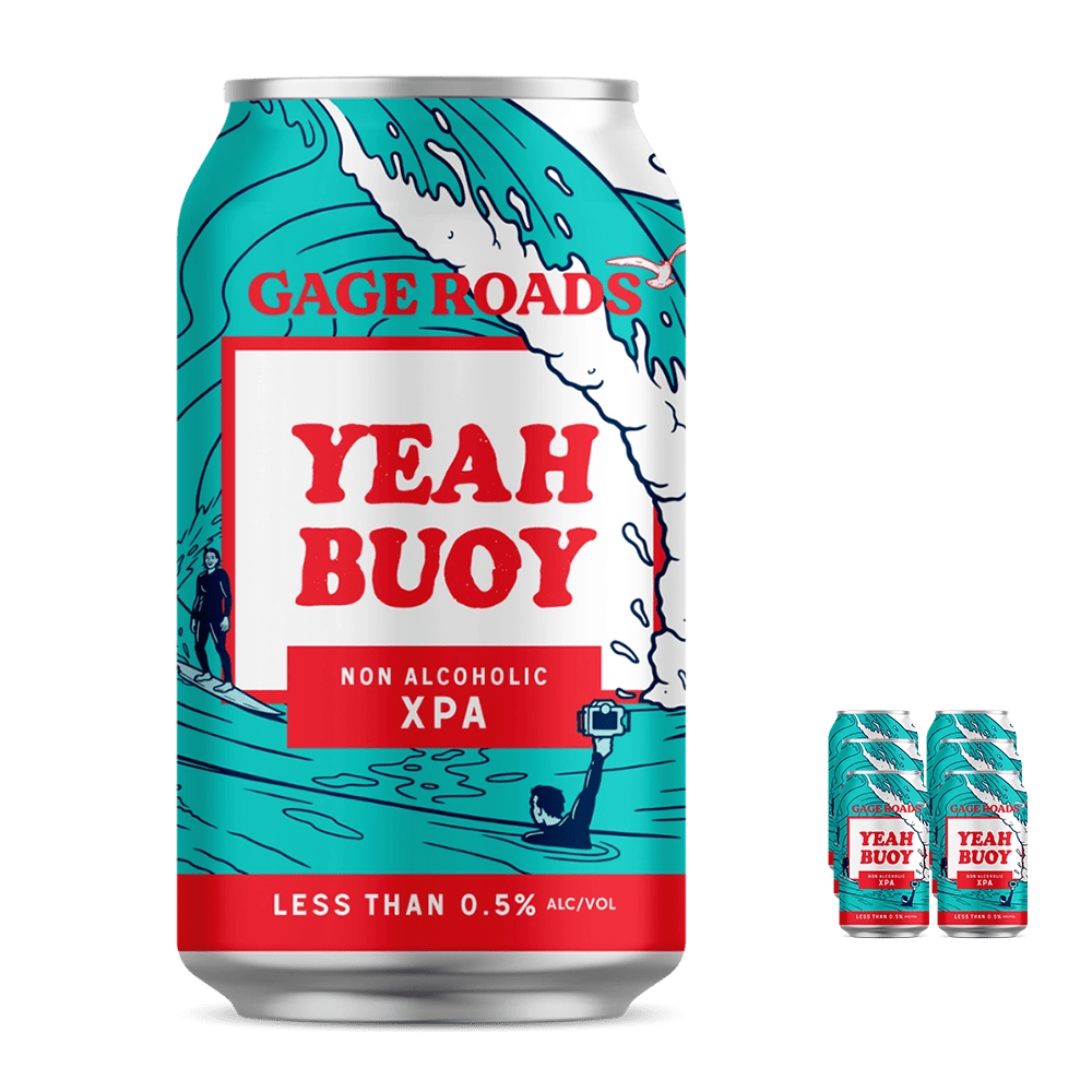 Gage Roads Yeah Buoy Alc-Free XPA 330ml - Gage Roads Brew Co - Craftzero