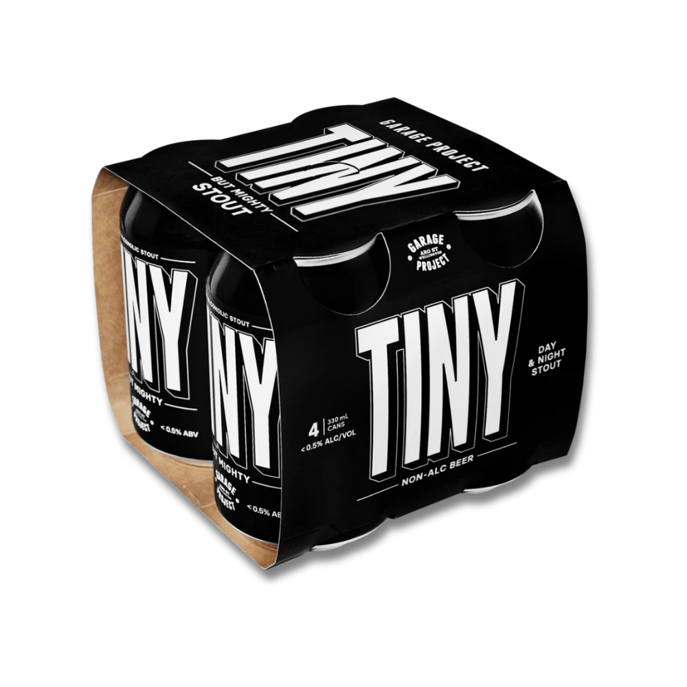 Garage Project Tiny Non-Alcoholic Day & Night Stout 330ml - Garage Project - Craftzero