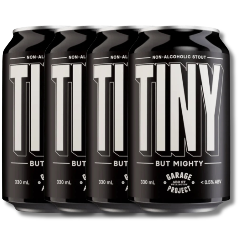 Garage Project Tiny Non-Alcoholic Day & Night Stout 330ml - Garage Project - Craftzero